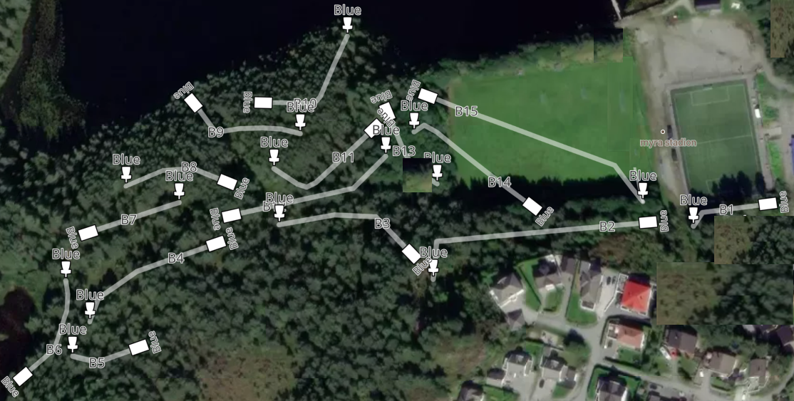 Nye oppsett på Lømyra