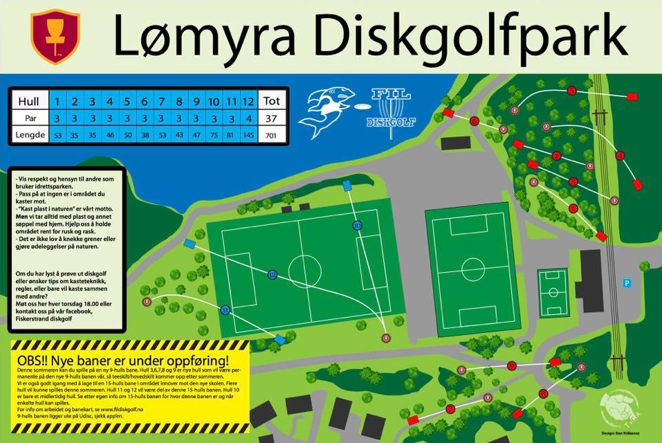 Stordugnad har gitt ny Layout på Lømyra